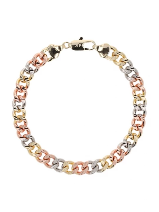 Foto van product Gaya Armband goud / rose-goud / zilver