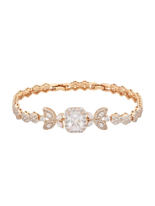Foto van product faina Armband rose-goud / transparant