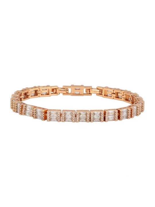 Foto van product faina Armband rose-goud / transparant