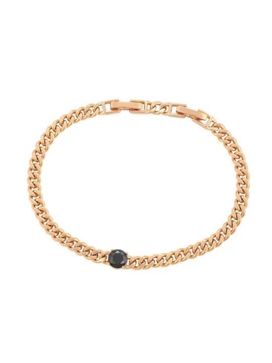 Foto van product Gaya Armband rose-goud / zwart