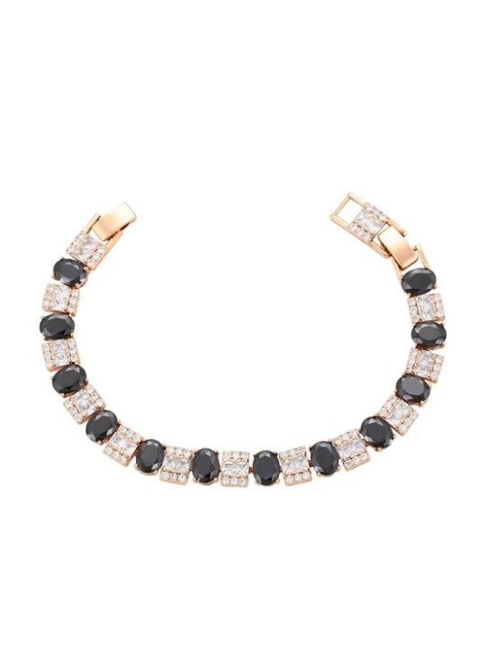 Foto van product NAEMI Armband goud / zwart / transparant