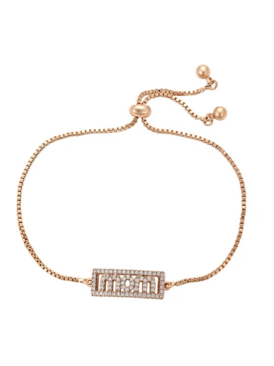 Foto van product NAEMI Armband rose-goud / transparant