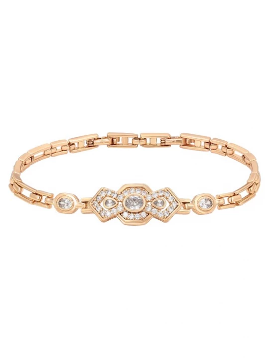 Foto van product NAEMI Armband rose-goud / transparant