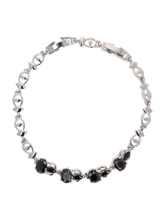 Foto van product faina Armband zwart / zilver
