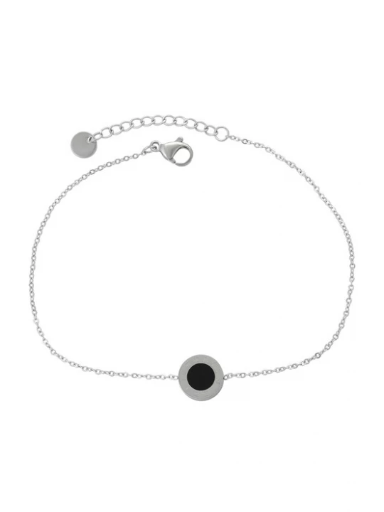 Foto van product NAEMI Armband zwart / zilver