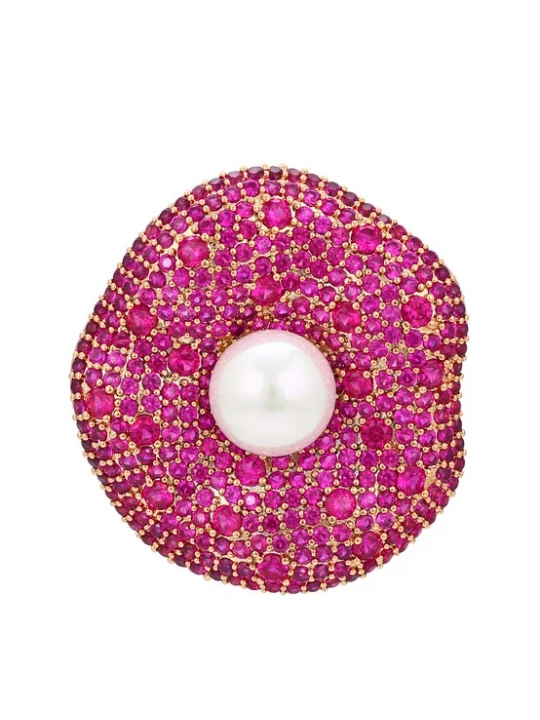 Foto van product NAEMI Broche goud / pink