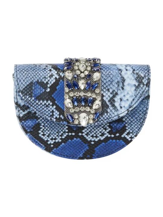 Foto van product NAEMI Clutch blauw / zwart