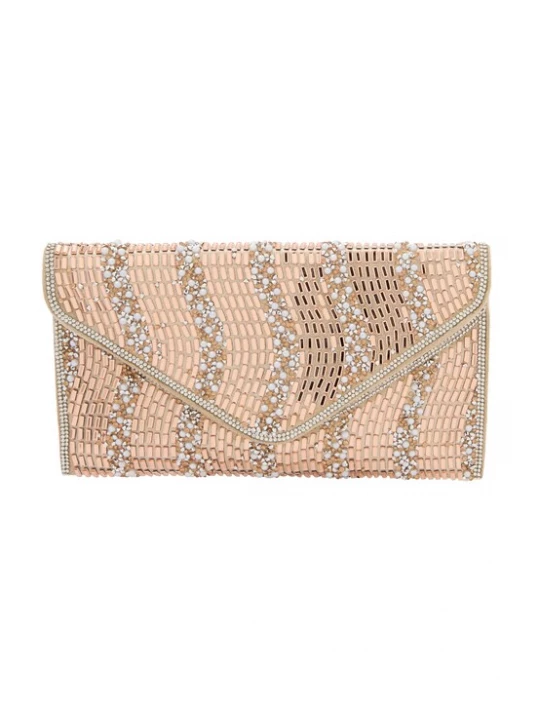Foto van product NAEMI Clutch champagne / rosa