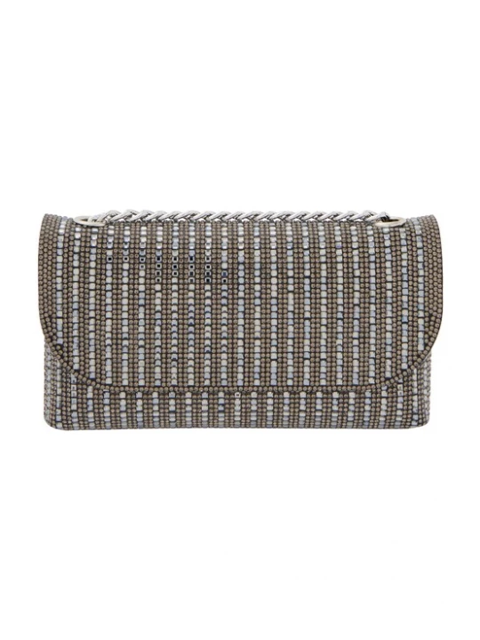 Foto van product NAEMI Clutch zwart / zilver