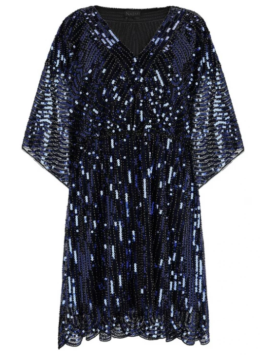 Foto van product NAEMI Cocktailjurk royal blue / koningsblauw
