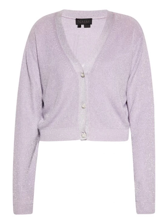 Foto van product NAEMI Gebreid vest lavendel