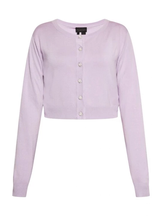 Foto van product NAEMI Gebreid vest lavendel
