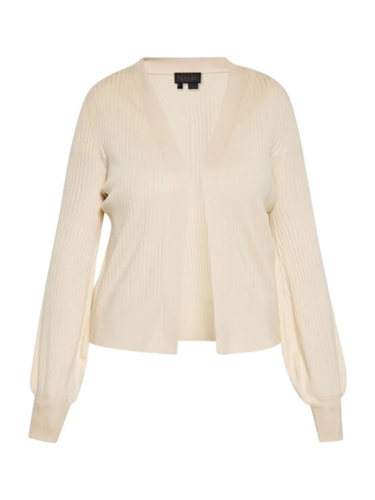 Foto van product NAEMI Gebreid vest lichtbeige