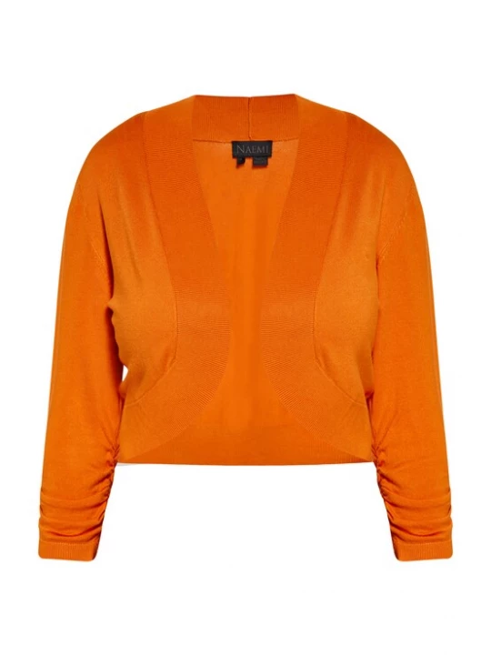 Foto van product NAEMI Gebreid vest oranje