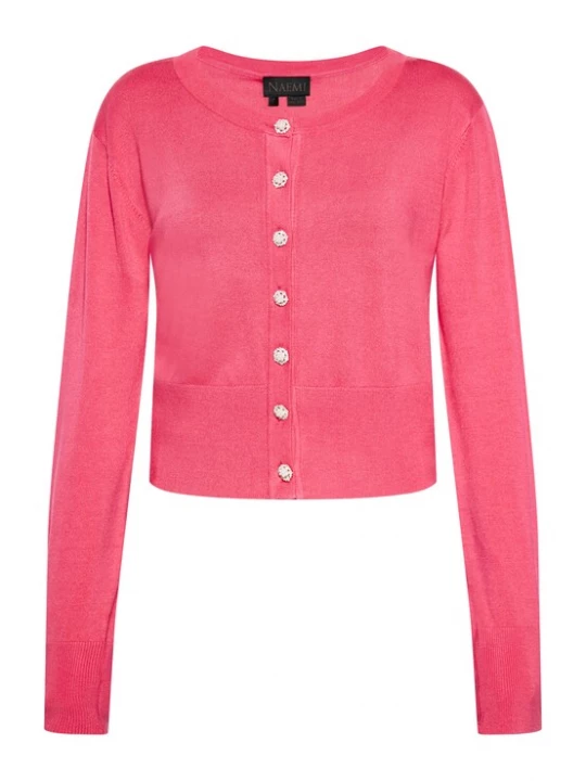 Foto van product NAEMI Gebreid vest pink