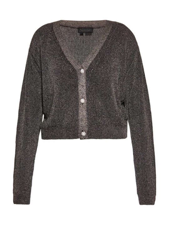 Foto van product NAEMI Gebreid vest mokka