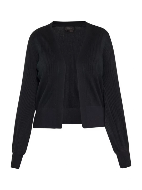 Foto van product NAEMI Gebreid vest zwart