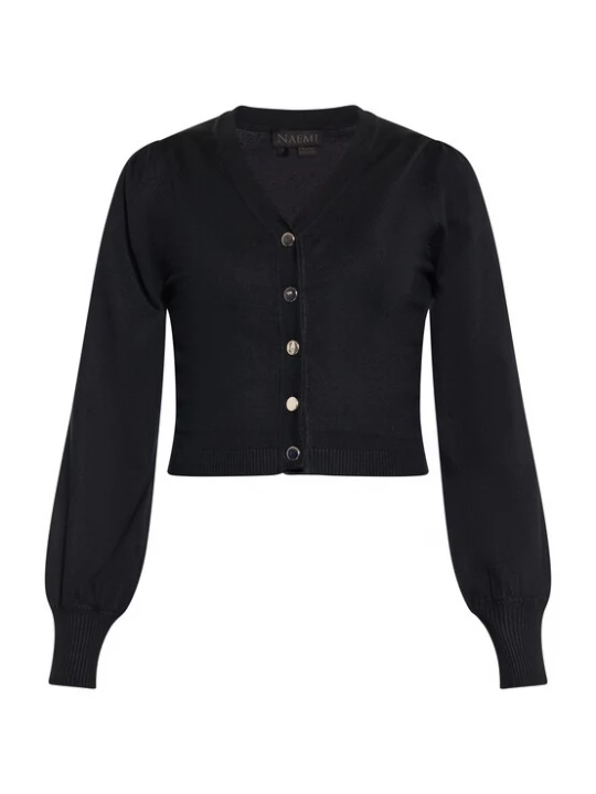 Foto van product NAEMI Gebreid vest zwart