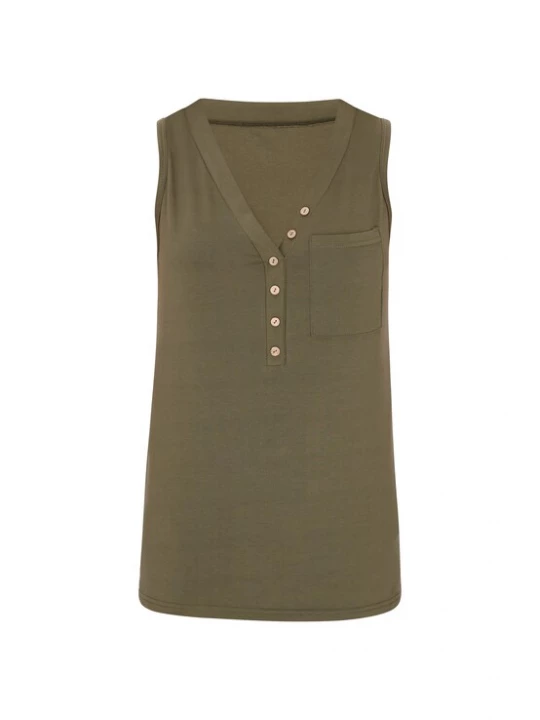 Foto van product NAEMI Gebreide top 'Fashion Look' olijfgroen