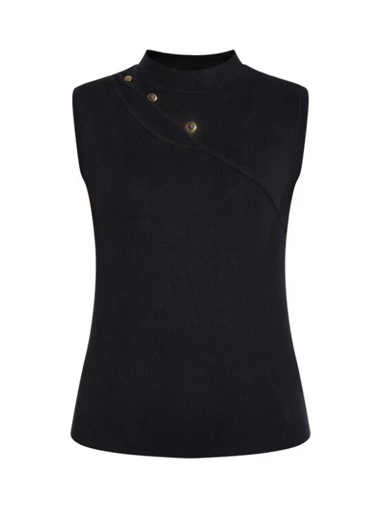 Foto van product NAEMI Gebreide top zwart