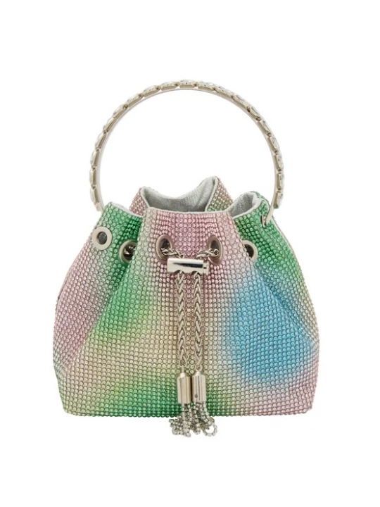 Foto van product NAEMI Handtas blauw / groen / rosa