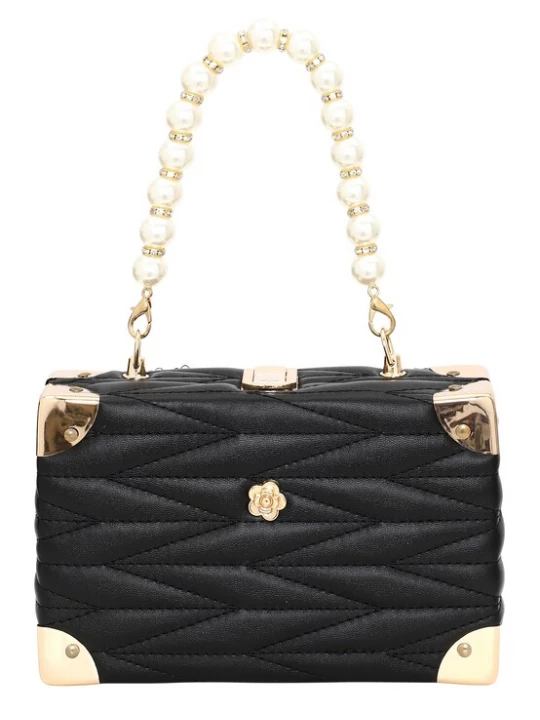 Foto van product NAEMI Handtas goud / zwart