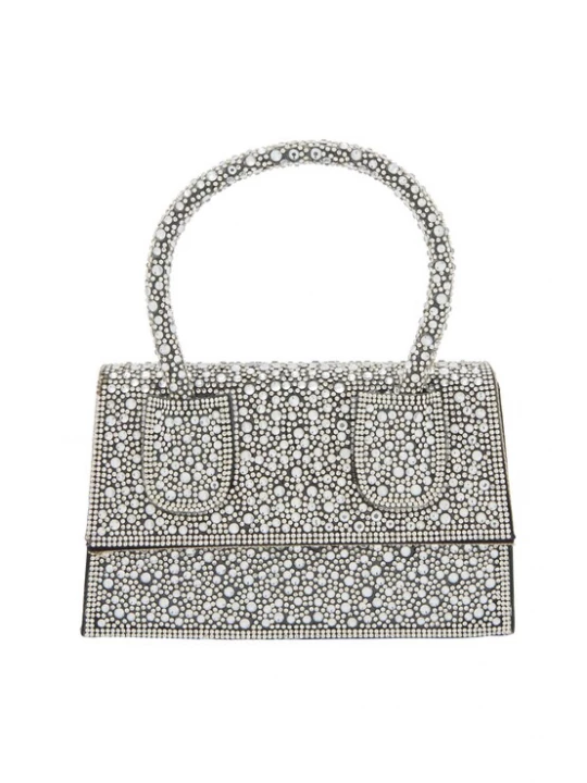 Foto van product faina Clutch zwart / transparant