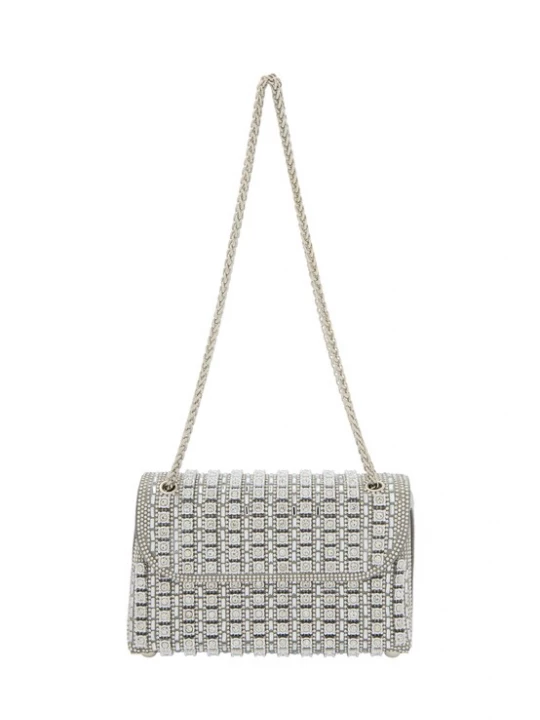 Foto van product NAEMI Schoudertas zilver