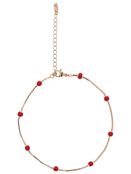 Foto van product NAEMI Voetsieraden rood