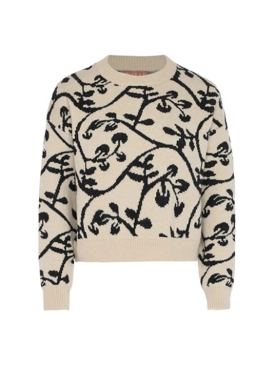 Foto van product NALLY Trui beige / zwart