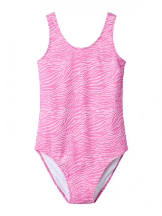 Foto van product NAME IT Badpak 'NKFZAnimal' lichtroze / donkerroze