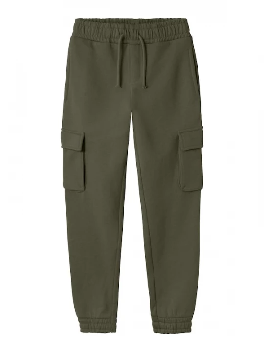 Foto van product NAME IT Broek 'NKMOllie' donkergroen