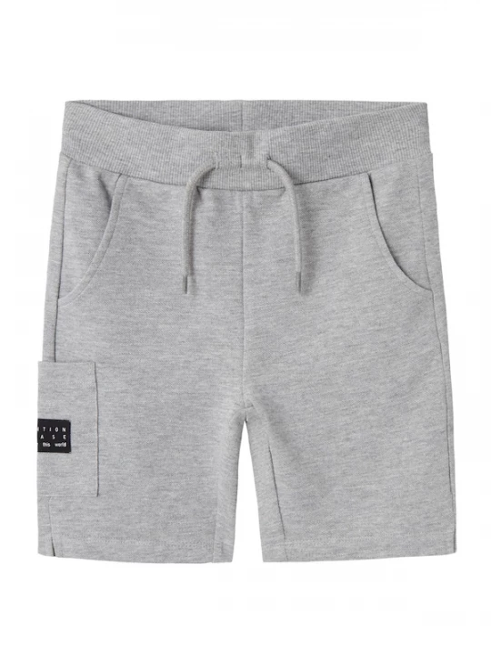 Foto van product NAME IT Broek 'NKMVivasse' grijs gemêleerd / zwart