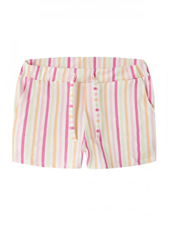 Foto van product NAME IT Broek 'NMFFILUAZ' mandarijn / pink / rosé / wit