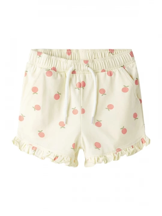 Foto van product NAME IT Broek 'NMFJUNNI' pasteelgeel / groen / rood