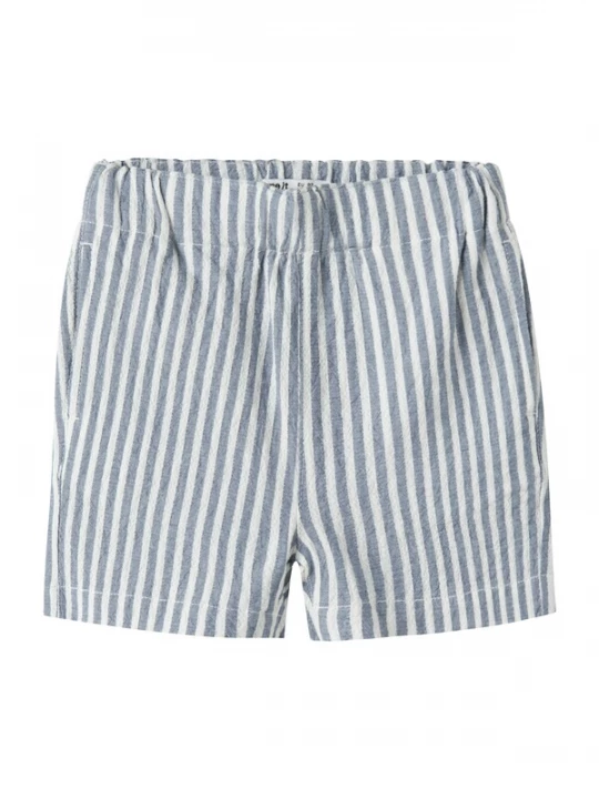 Foto van product NAME IT Broek 'NMMFedenis' smoky blue / wit