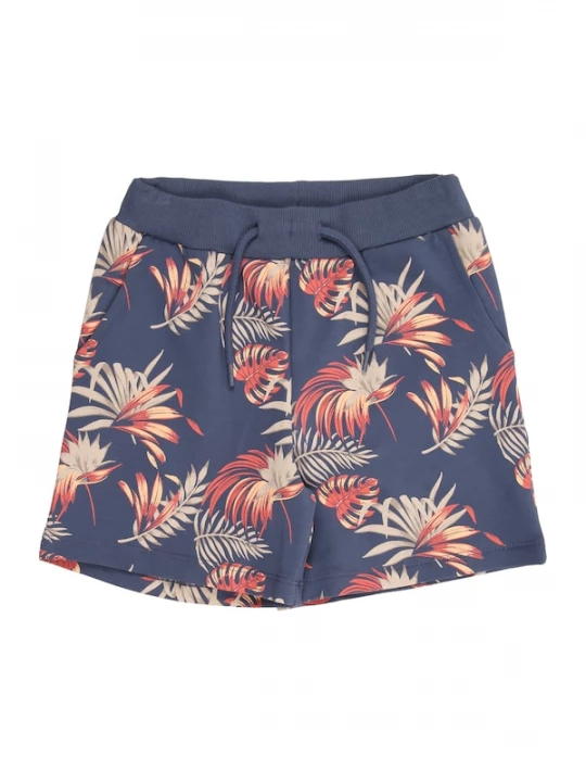 Foto van product NAME IT Broek 'NMMFLUZ' crème / navy / greige / donkeroranje