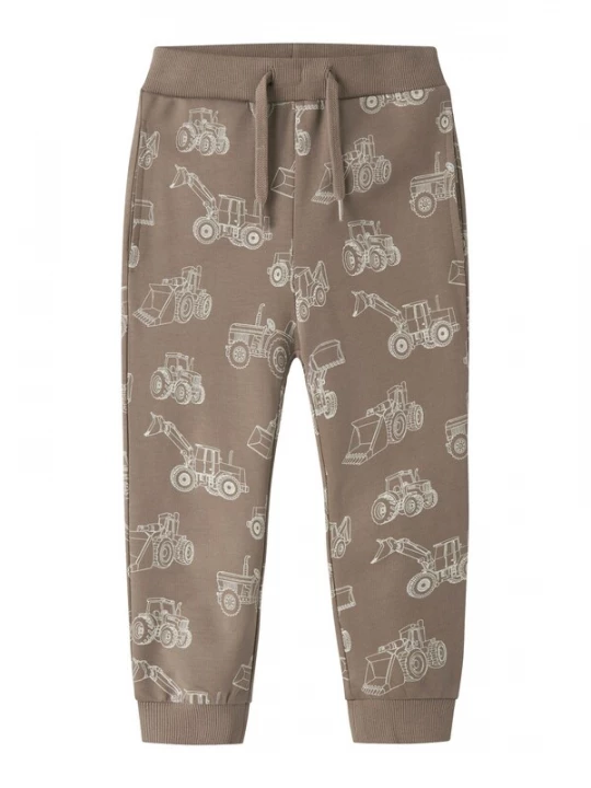 Foto van product NAME IT Broek 'NMMVaron' bruin / wit