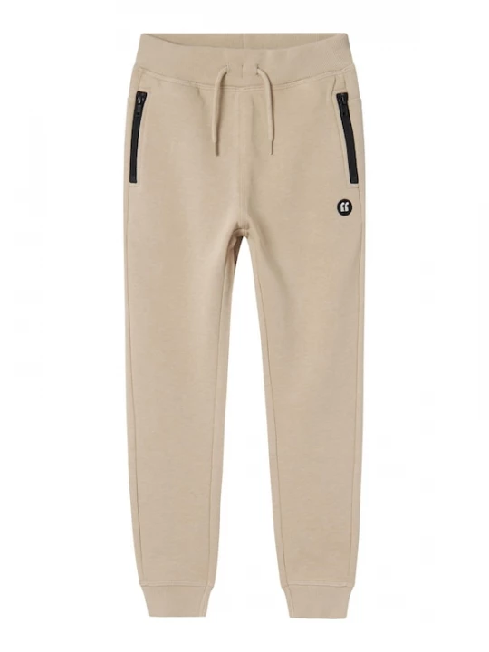 Foto van product NAME IT Broek 'Vimo' donkerbeige