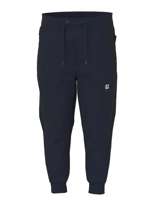 Foto van product NAME IT Broek 'Vimo' donkerblauw / wit