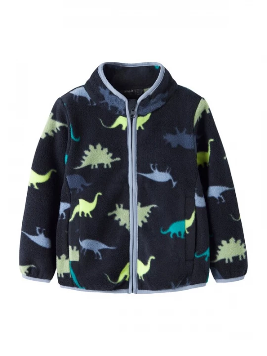Foto van product NAME IT Fleece jas 'NMMMEEKO' blauw / navy / groen / smaragd