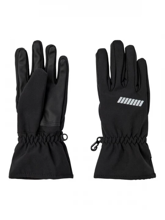 Foto van product NAME IT Handschoenen 'NKMAlfa' grijs / zwart