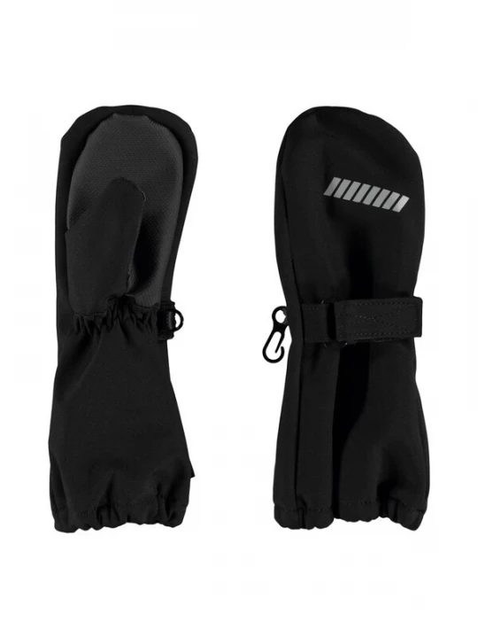 Foto van product NAME IT Handschoenen 'NMNAlfa' zwart / zilver