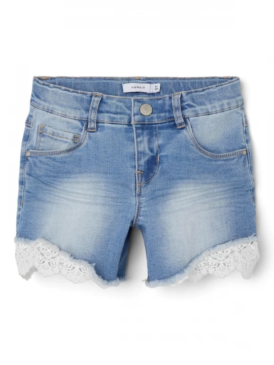 Foto van product NAME IT Jeans 'Salli' lichtblauw / offwhite
