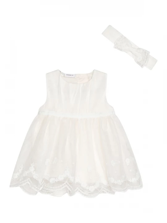 Foto van product NAME IT Jurk 'NBFDEMILLE' wit