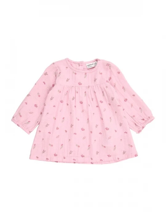 Foto van product NAME IT Jurk 'NBFDORTHEA' olijfgroen / rosa