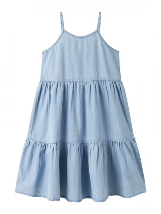 Foto van product NAME IT Jurk 'NKFNaya' blauw denim