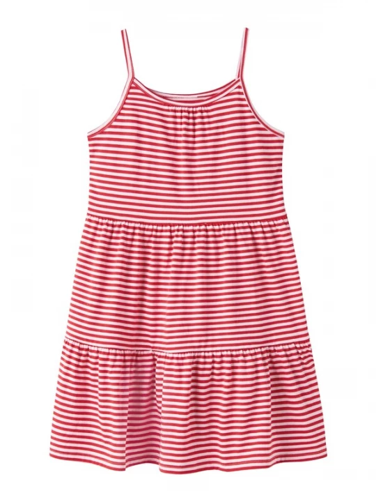 Foto van product NAME IT Jurk 'NKFVasita' grenadine / wit