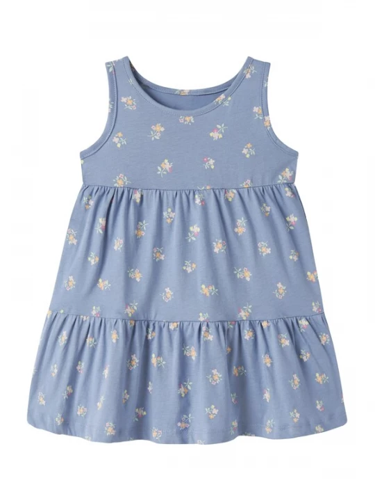 Foto van product NAME IT Jurk 'Vigga Spencer' honing / mintgroen / lila / violetblauw
