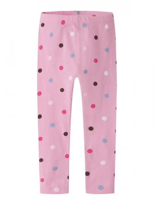 Foto van product NAME IT Leggings blauw / donkerbruin / pink / wit